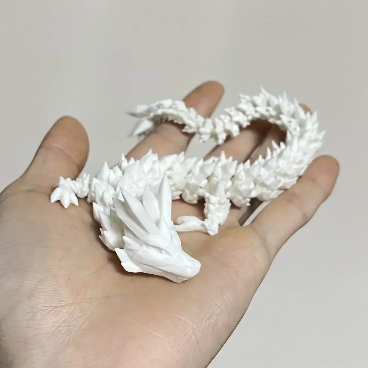 DrakeMorph - Rörlig 3D-printad Drakmodell för Dekor och Fantasi