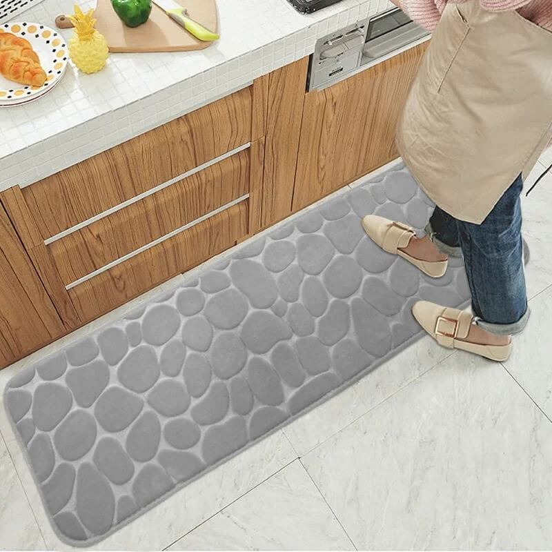 VelvioMat – Stor Badrumsmatta i Memory Foam | Halkfri, Mjuk & Absorberande Matta för Hemmet