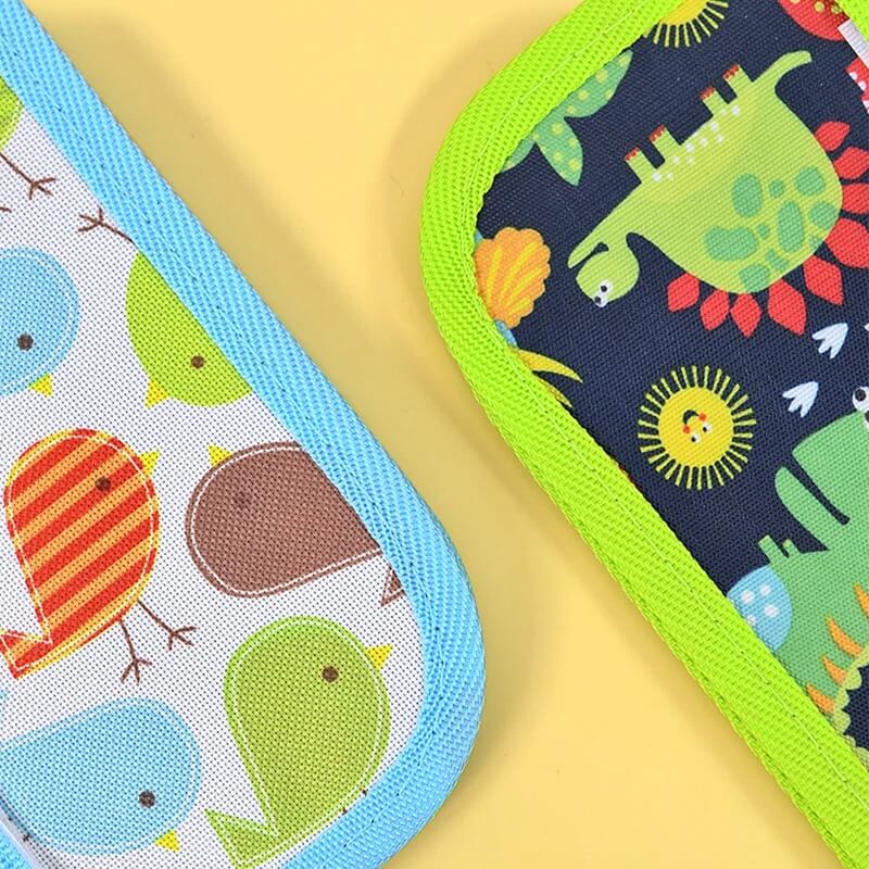 DoodleBloom – Återanvändningsbar Ritbok för Barn | Torkbar & Bärbar Kreativitet med Magisk Penna