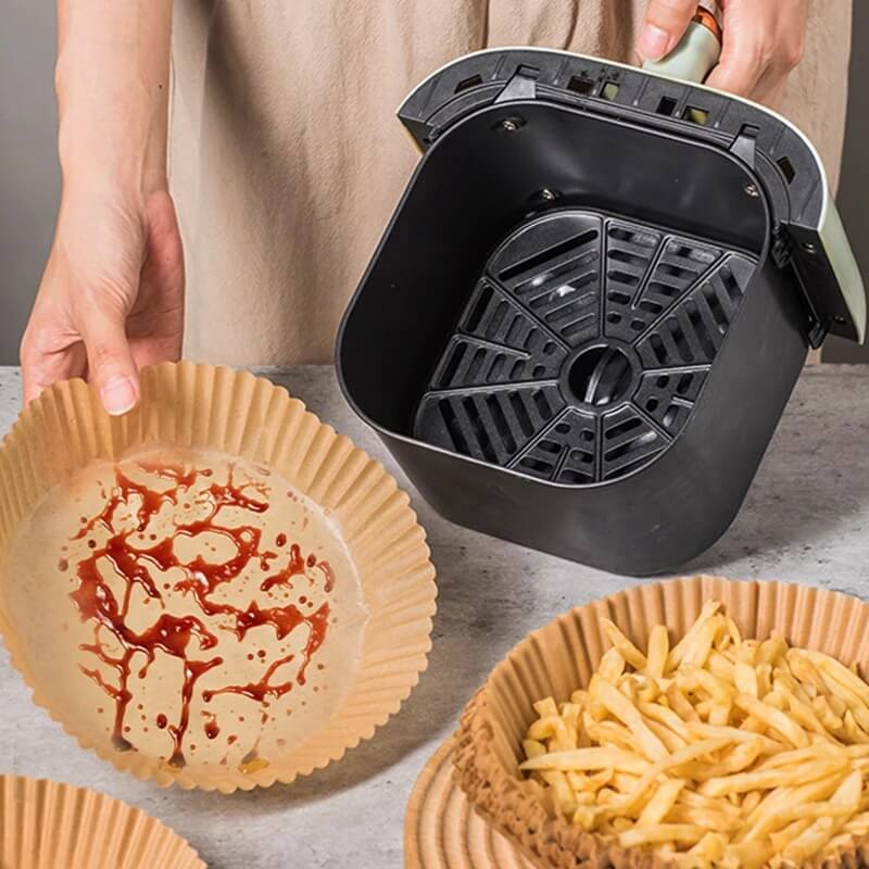 FryClean – Engångspapper till Airfryer | För Ett Renare Kök och Mindre Disk