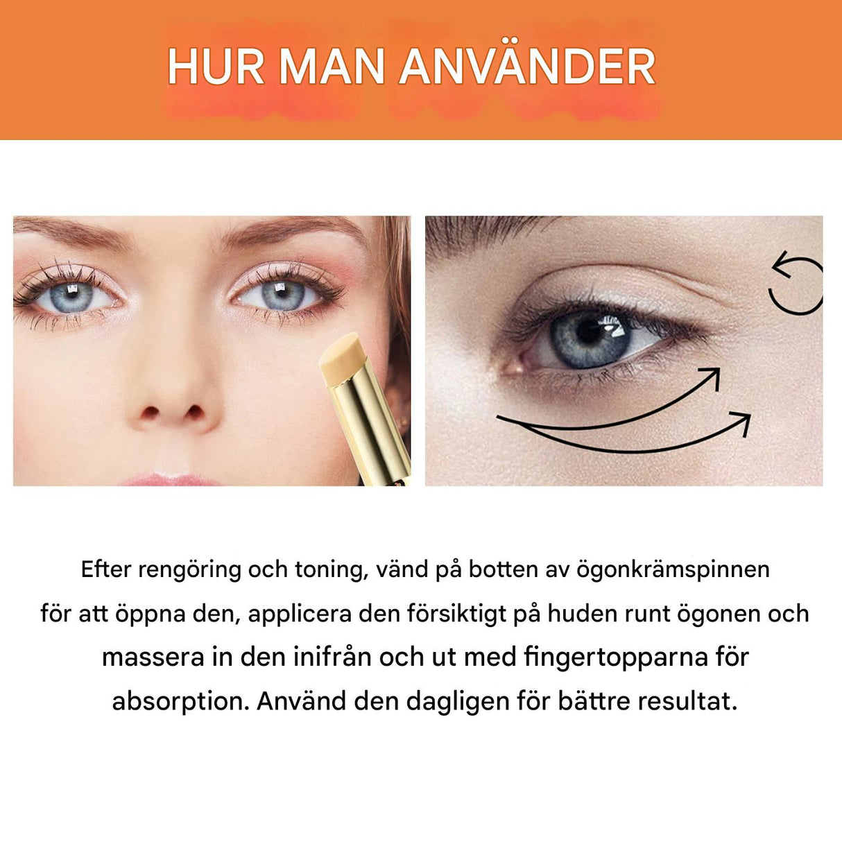 LumiStick - Anti-Rynk Återfuktande Stiftkräm För En Slätare Hud - Vitamin C Berikad