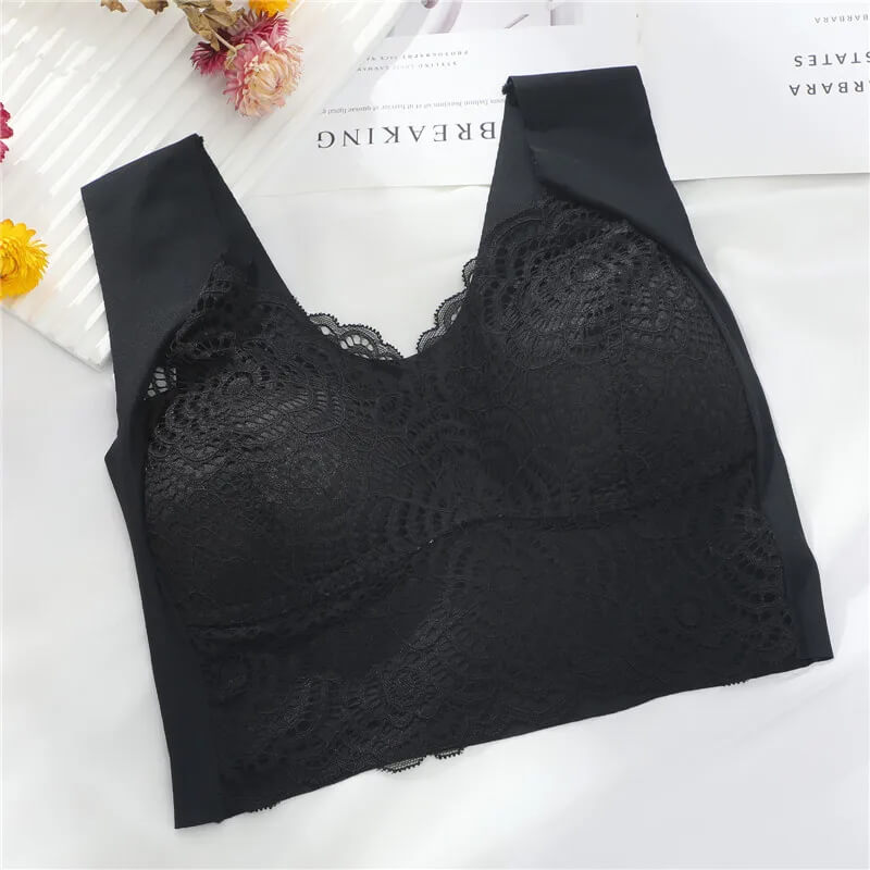 ComfortMax - Plus Size Sömlös BH för Kvinnor M-5XL - Trådlös Minimizer - Push Up