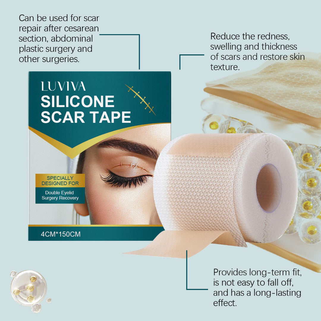 Luviva - Avanceret silikonebånd til behandling af ar og rynker