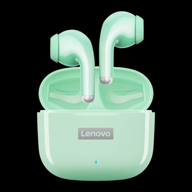 Lenovo LP40 Pro – Trådlösa Bluetooth 5.1 Hörlurar | HiFi-ljud, Touchkontroll, Laddningsetui och Mikrofon