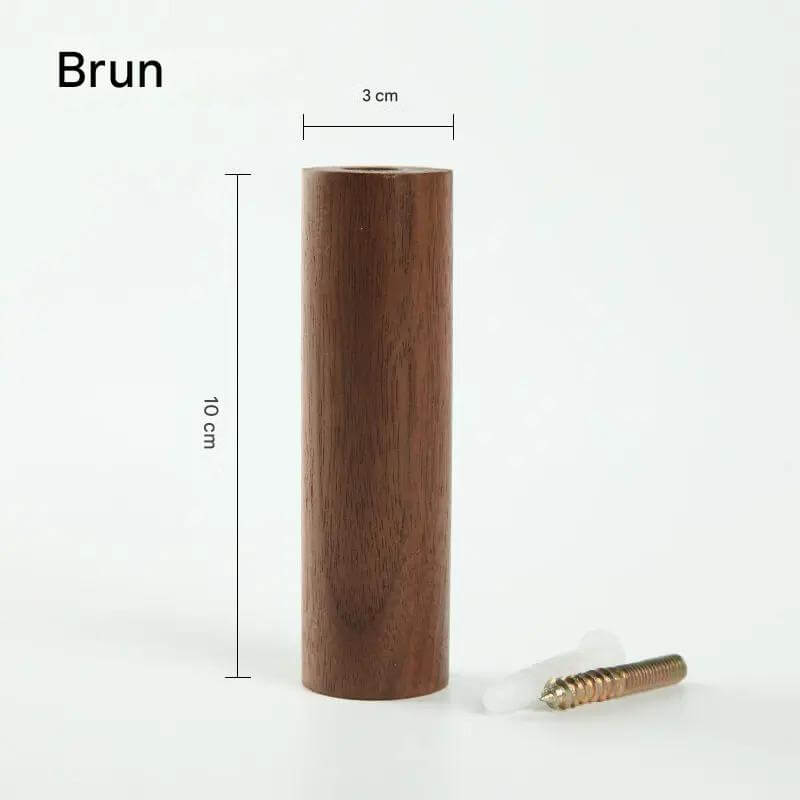 BarkHook – Väggmonterad Träkrok för Kläder, Nycklar & Accessoarer | Stilren Förvaring i Naturlig Design