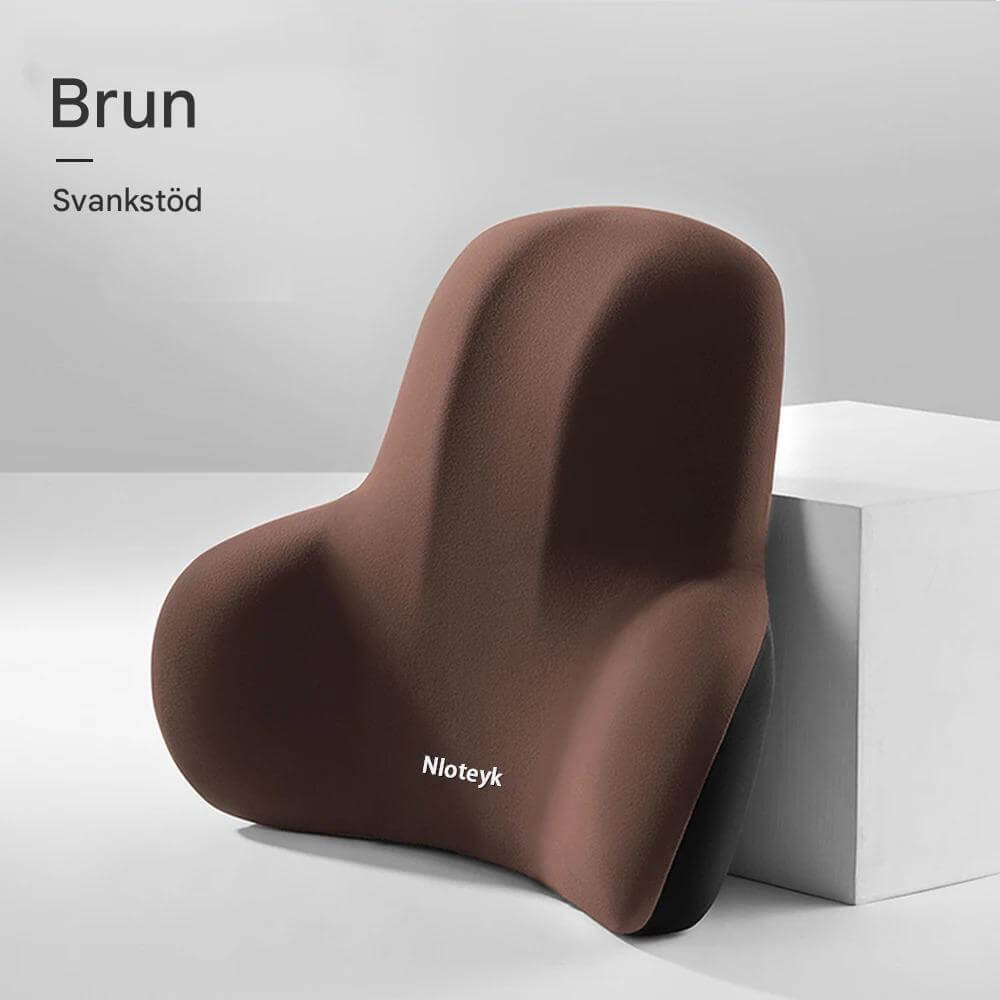 Travilo – Ergonomisk Nack- och Ryggkudde för Bilresor | Anpassningsbar Komfort i Varje Sits