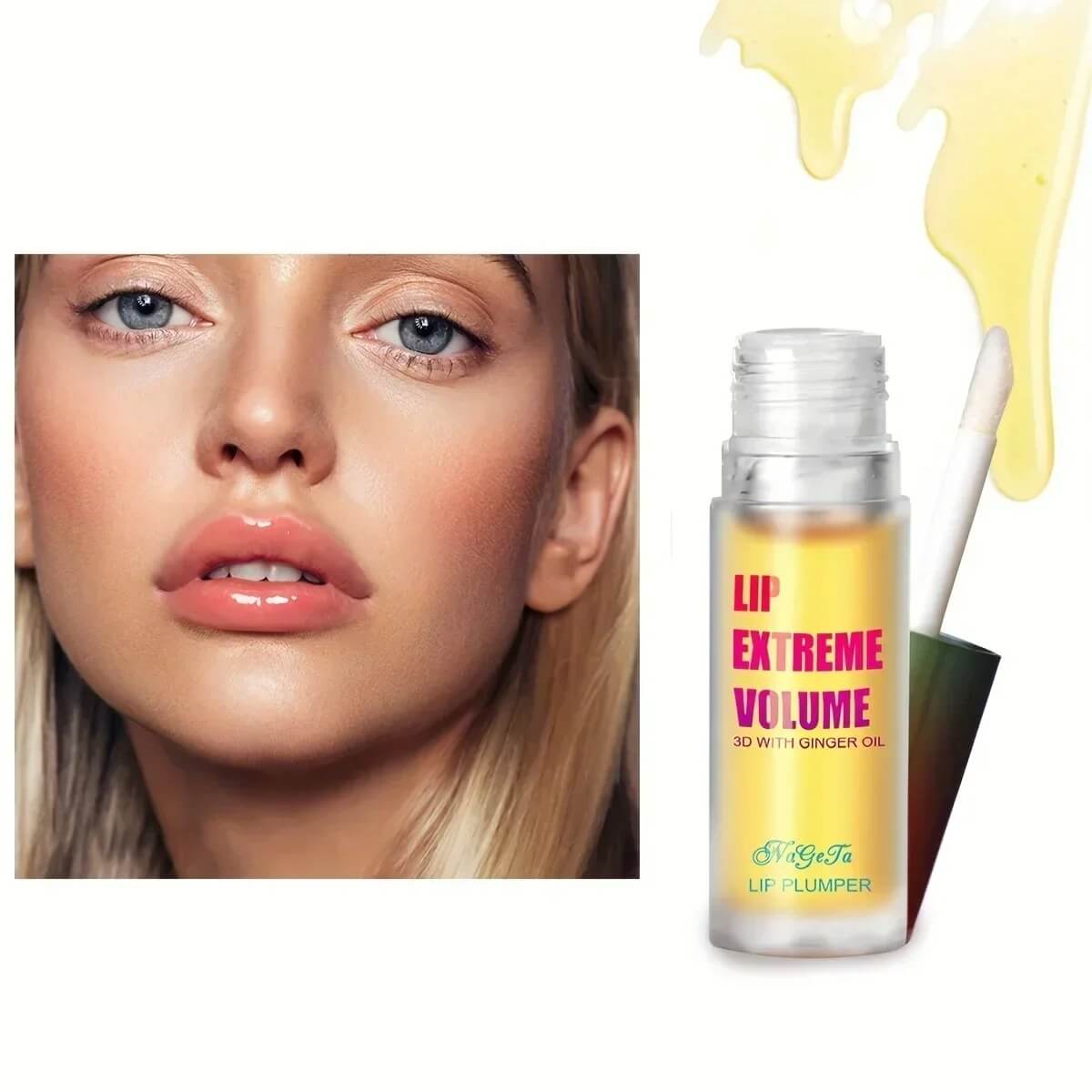 LipMax - Instant Volumizing Lip Serum för Fylligare och Plumpare Läppar