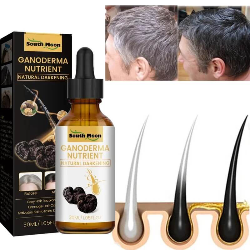 ToneRoot Serum – Hårserum för Grått och Vitt Hår | Naturlig Färgförbättring och Näring för Hårbotten