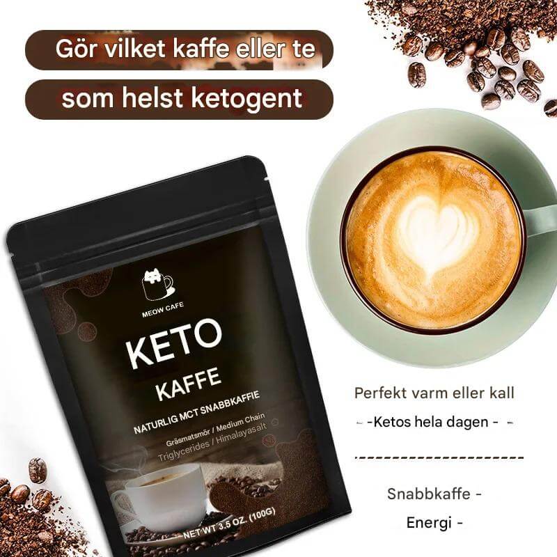 KetoBrew – Ketogen Kaffeblandning för Energi och Välbefinnande | Aromatisk Dryck som Komplement till Din Livsstil