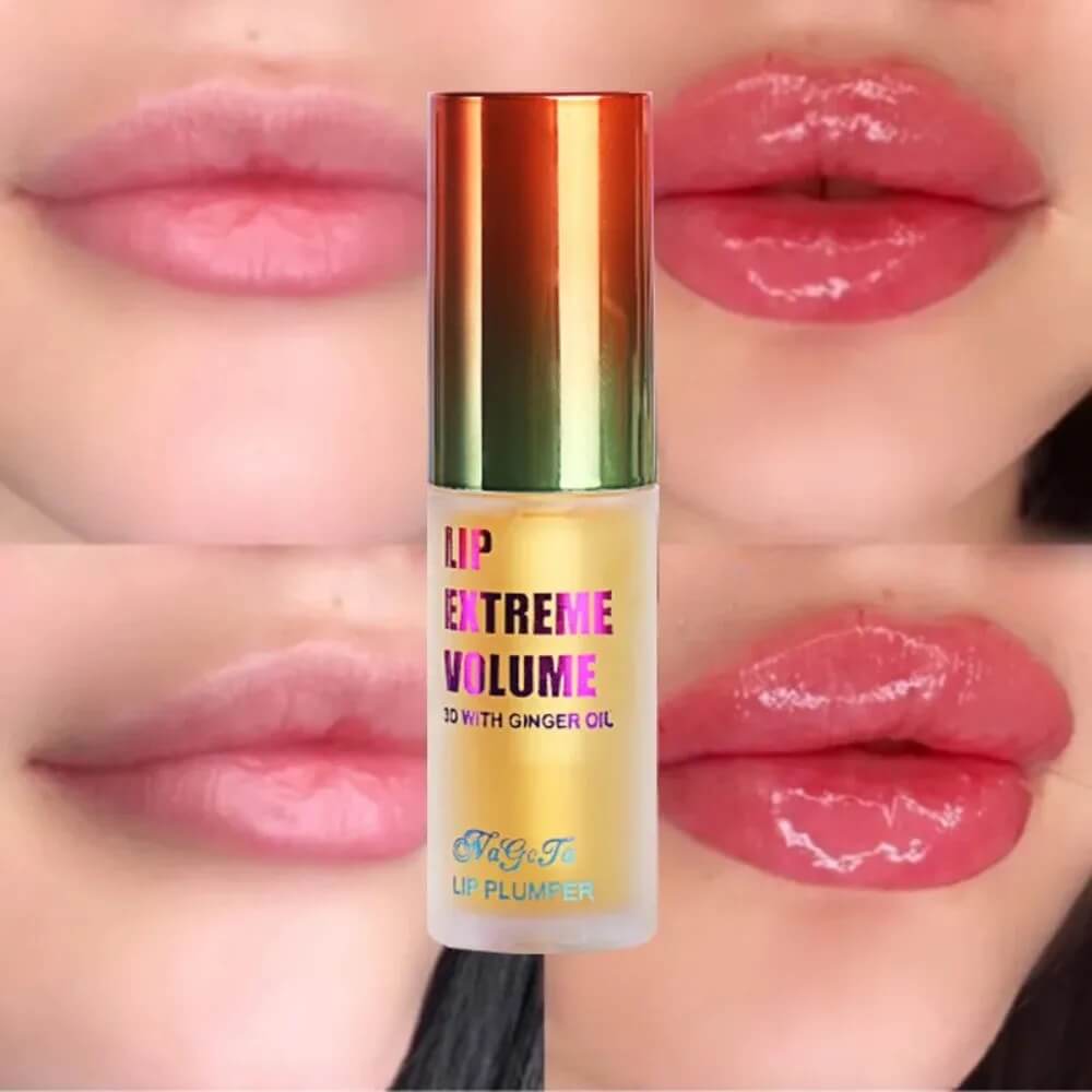 LipMax - Instant Volumizing Lip Serum för Fylligare och Plumpare Läppar