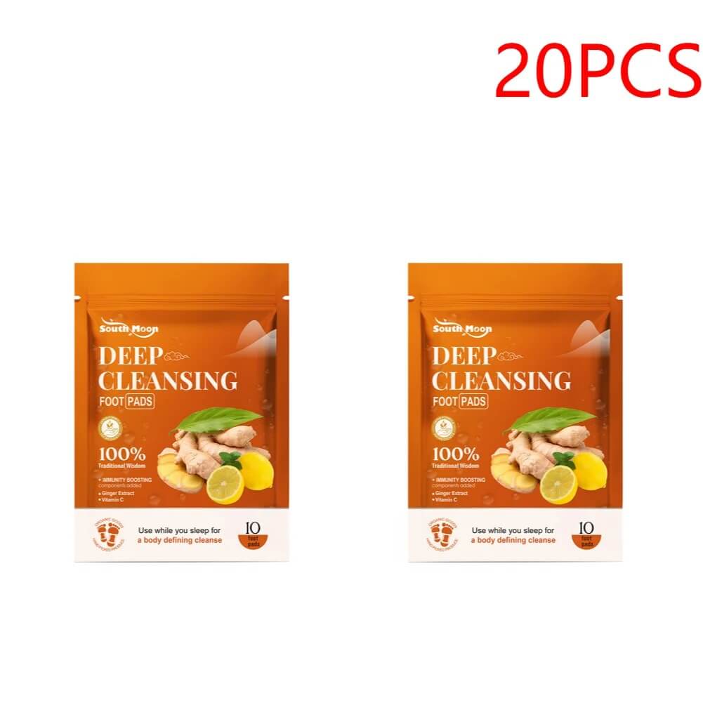 SootheStep – Naturliga Fotplåster med Ingefära | För Dig Som Söker Avkoppling, Rensning och Bättre Sömn