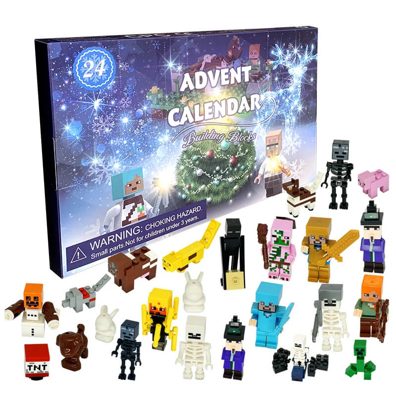 MiniCraft - Advent Calendar with 24 Day Countdown and Action Figures