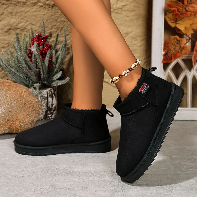 Frostea - Slip-on Mockaboots för Damer Bekväma och Snygga för Kallt Väder