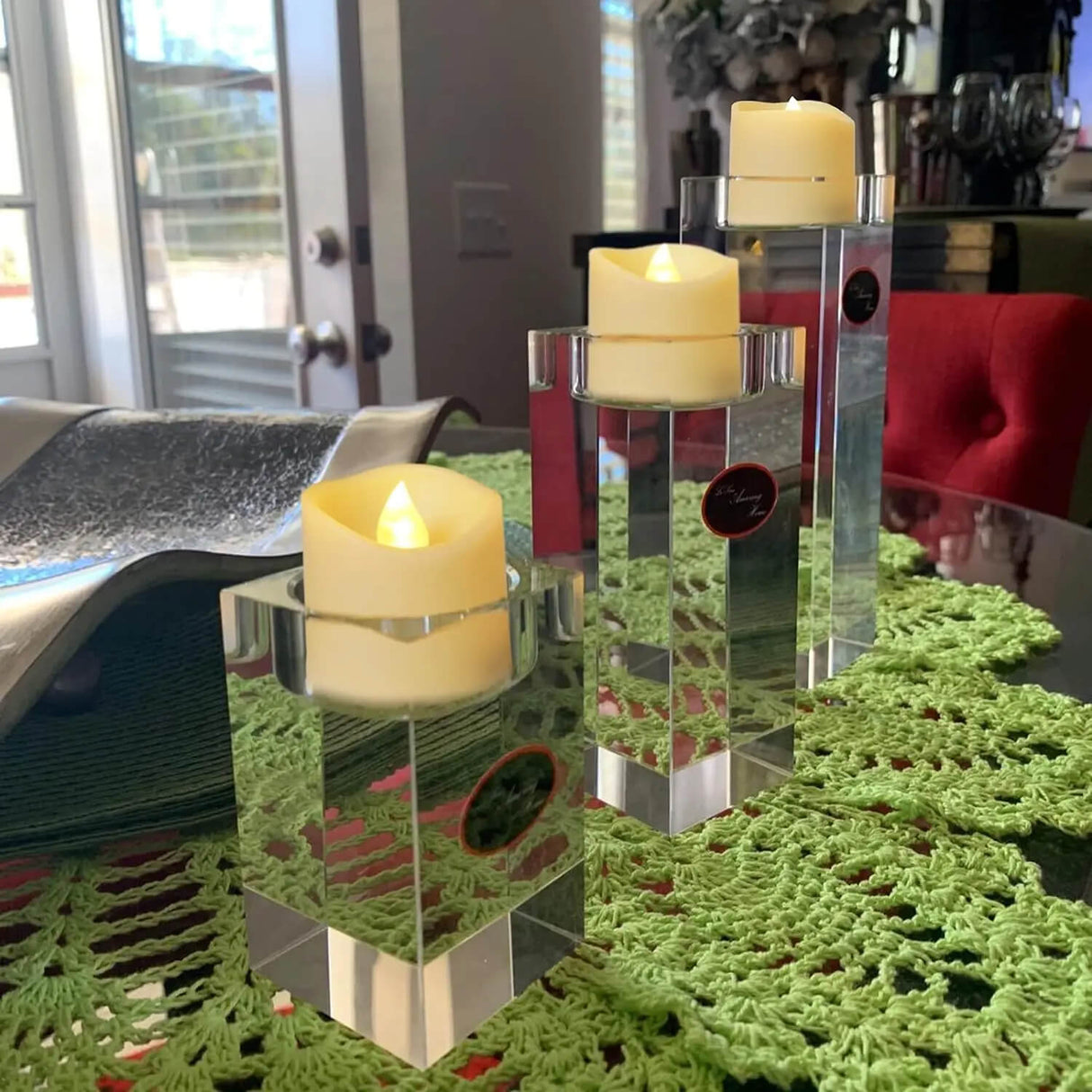 Flameless LED Candles - Creative Tea Lights with Warm White Light