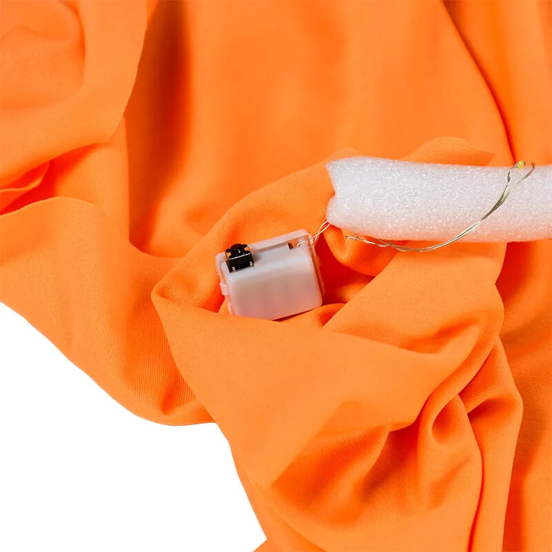 Halloween LED Ghost Light - Hanging Horror Decoration for Indoor and Outdoor