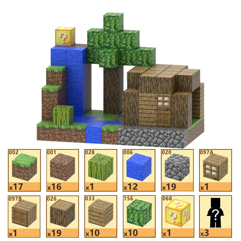 MiniCraft™ Magnetic Building Blocks - Learning & Creative Play