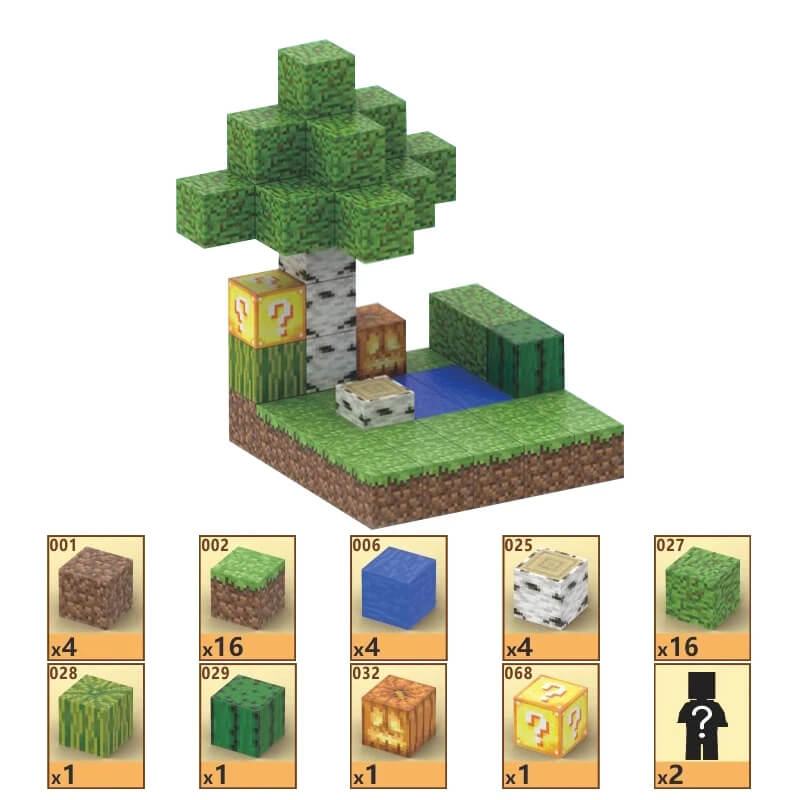 MiniCraft™ Magnetic Building Blocks - Learning & Creative Play