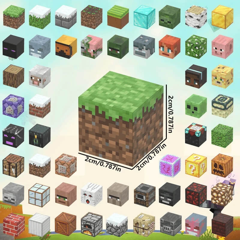 MiniCraft™ Magnetic Building Blocks - Learning & Creative Play