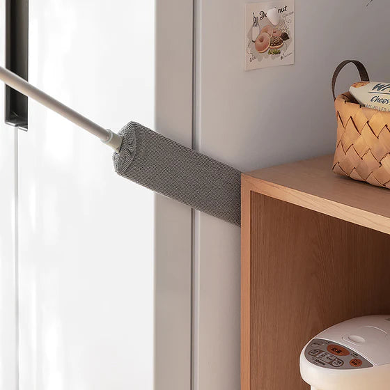 Böjbar Dammvippa I Mikrofiber Teleskopisk