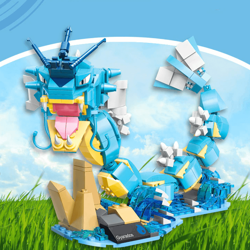 Poke Actionfigurer och Byggklossar - Mega Construx