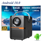 16/64GB Bärbar Android Projektor