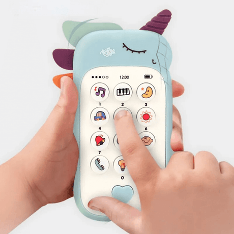 Sensorisk Babyleksak Telefon – Stimulerar Sinnesutveckling och Lek