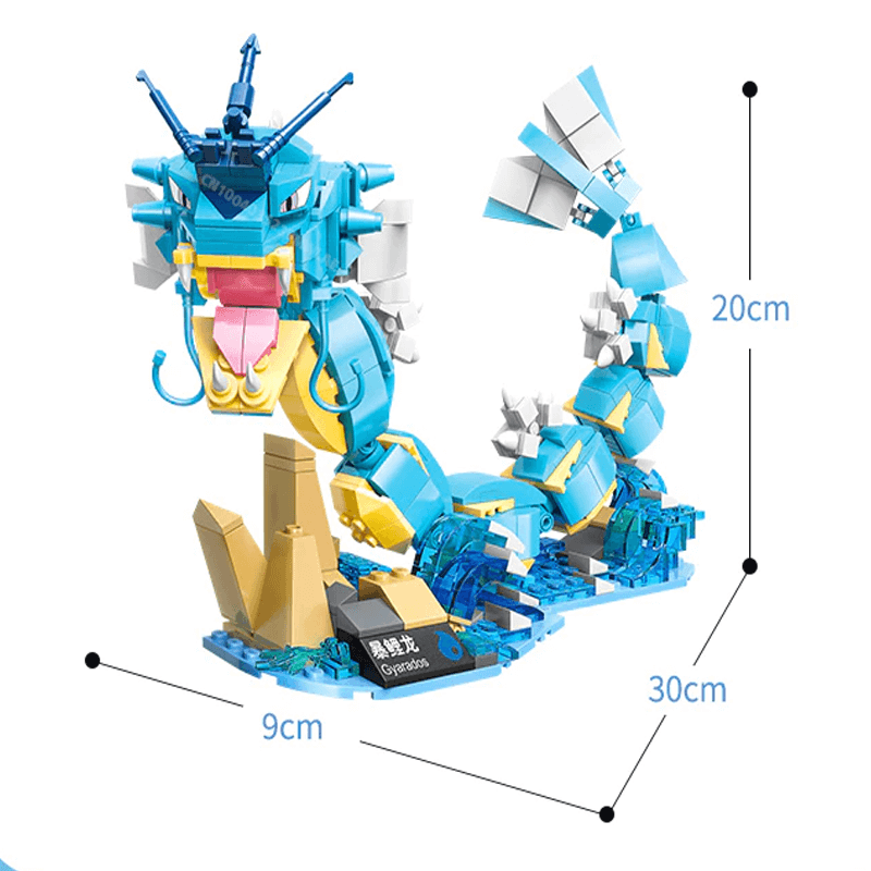 Poke Actionfigurer och Byggklossar - Mega Construx