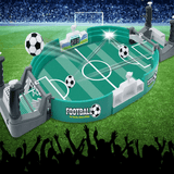 Bordsfotboll Spel för Barn & Vuxna – Mini Fotbollsspel i Trä & ABS | Interaktivt 2-i-1 Brädspel för 2–4 Spelare