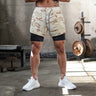 Men's Training Shorts with Inner Pants
