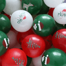 Glædelig jul balloner i flere farver - Latexballoner Festballoner