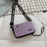 Travel bag-inspired crossbody bag