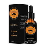 BeardMaster - 6-in-1 Beard Care Kit for Men with Oil, Balm, Comb, Brush & Scissors
