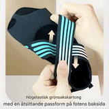 FlexStep - skridsikre yogastrømper med åndbar lycra & ekstra stabilitet til pilates, dans og fitness