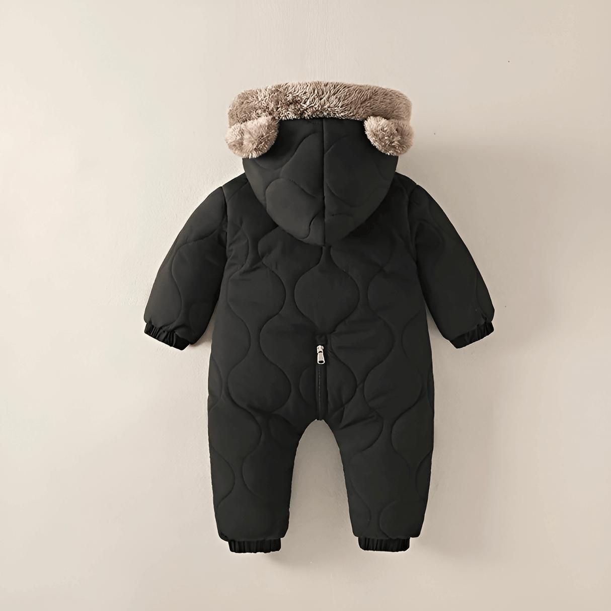 SnugCub – Vinteroverall för Bebis med Fleecefoder, Huva & Värmande Komfort