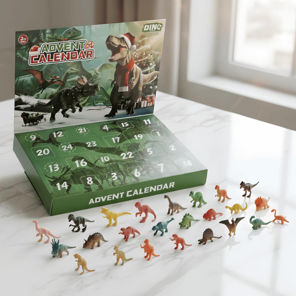 DinoBlaze – Julkalender med Dinosaurier  | 24 Överraskningar med Lysande & Klassiska Dinosaurier för Barn