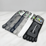 SoftGrip – Halkfria Fem-Tåstrumpor för Yoga, Pilates & Träning