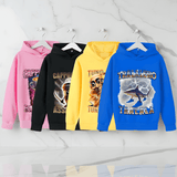 GiggleWear - Hoodie with Italian Mindrot Characters for Kids & Adults