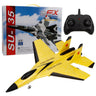 EPP Foam Radio Controlled RC Airplane - Crashworthy, Easy to Fly & Crash Resistant for Children & Adults