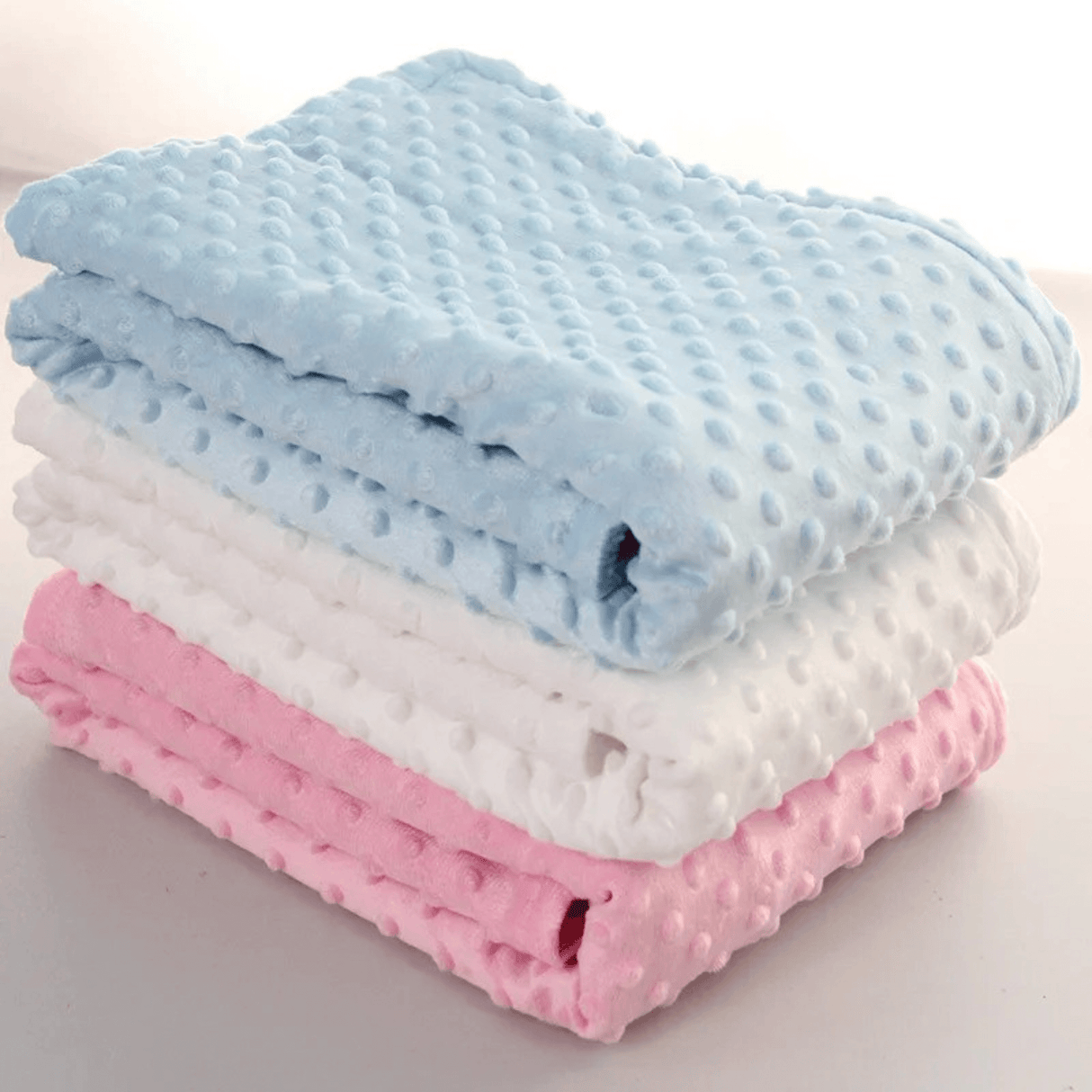 HushBlanket - Soft and Warm Fleece Baby Blanket with Thermal Effect for Newborns and Toddlers