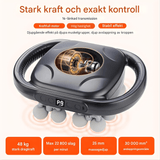 PulseRelief - 16-hoved-massagepistol med 9 tilstande & 20 intensitetsniveauer til hele kroppen