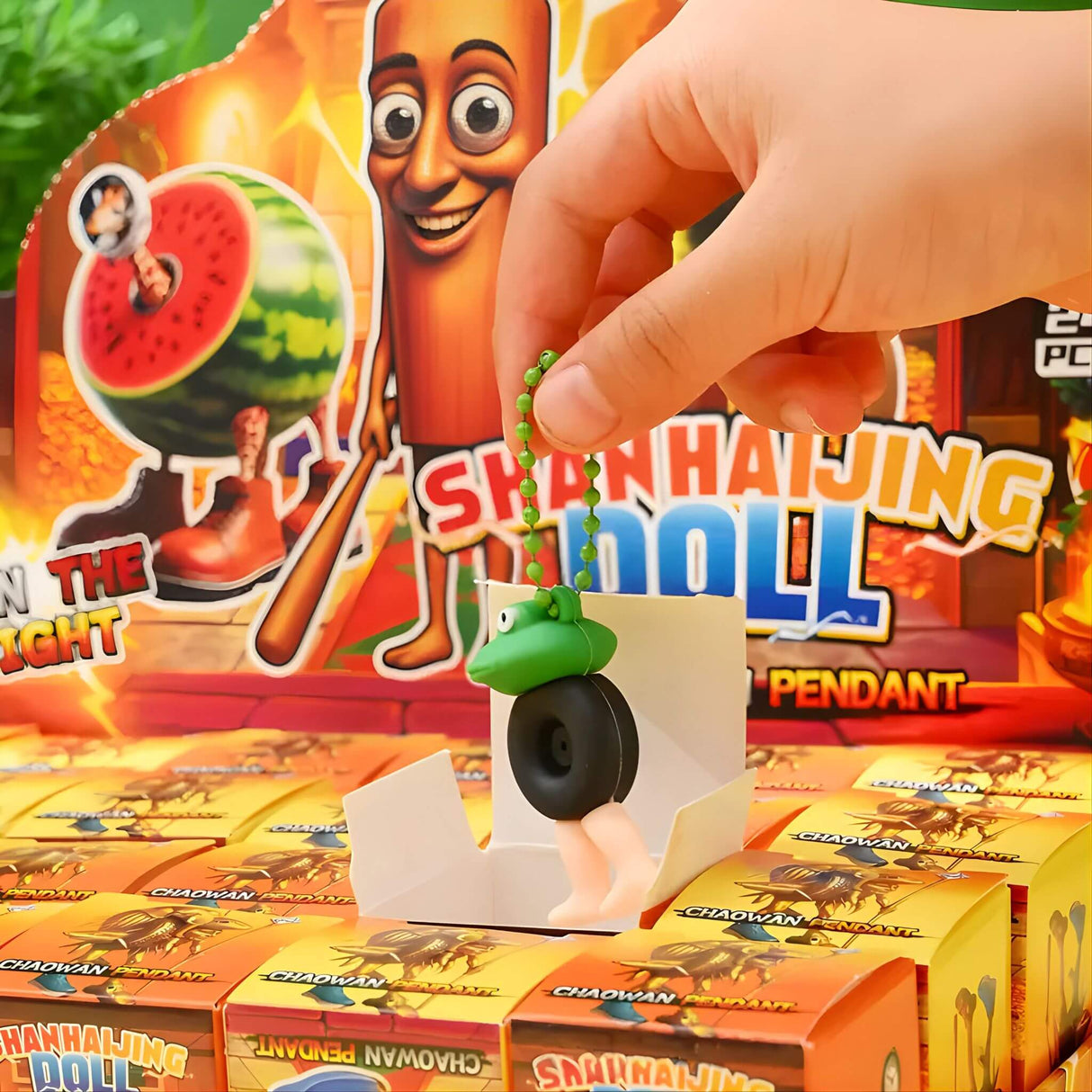 RotBox – 24 st Italienska Mindrot-karaktärer Nyckelringar & Samlarfigurer i Mystery Box