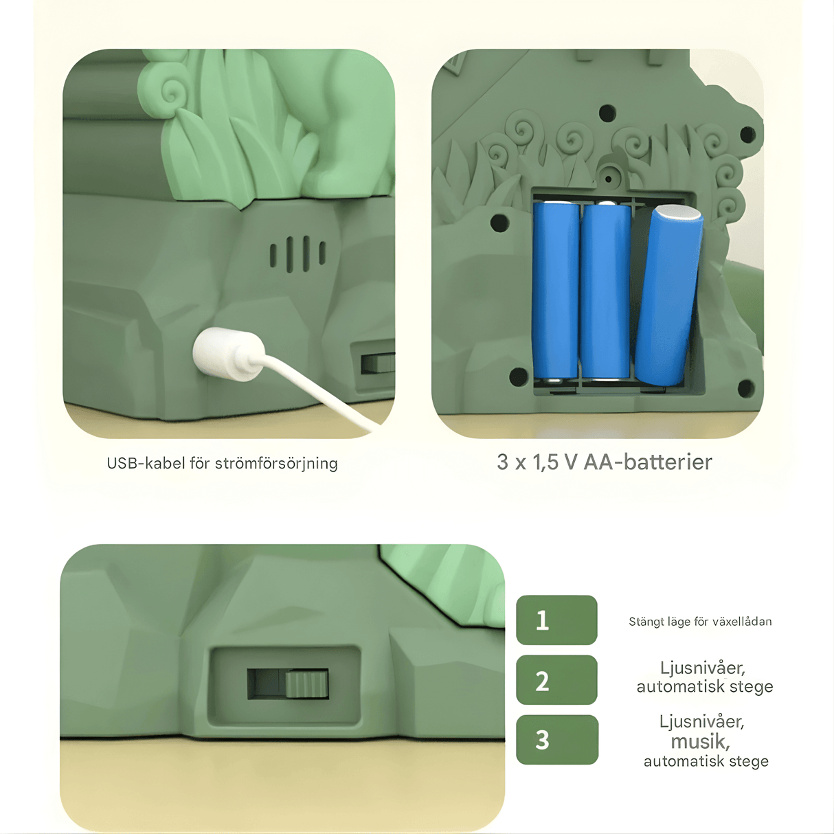 DinoTrack - Electric Double Track Dinosaur Slide with Dynamic Climbing Stairs, Lights & Music for Kids