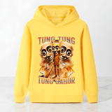 GiggleWear - Hoodie with Italian Mindrot Characters for Kids & Adults