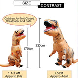 Uppblåsbar T-Rex Dinosaurie