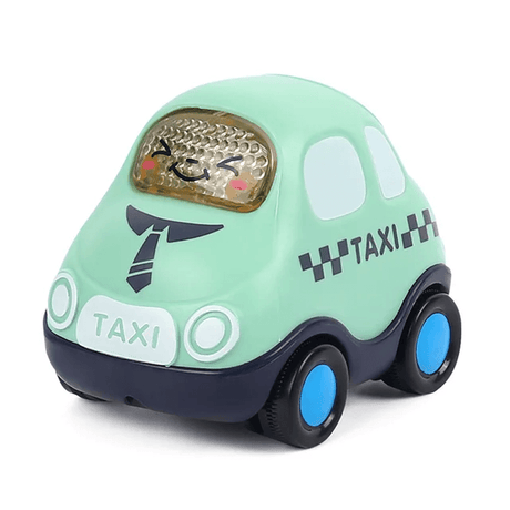 Mini Dragbakningsbil för Småbarn – Gummibilsdesign och Utbildande Lek