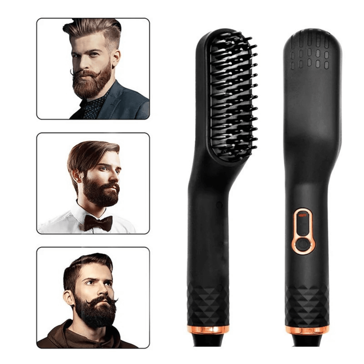 BeardPulse - Beard Styler & Care Kit with Oil, Balm, Comb and E-Guide for Men