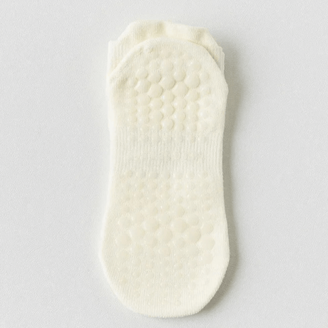 EaseMotion – Andningsbara Halkfria Yogastrumpor med Mjukt Grepp & Ventilerande Komfort