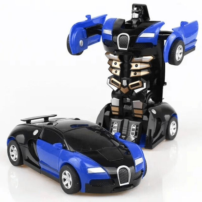 Bil till Robot Leksak – Mini 2 i 1 För Kreativ Lek