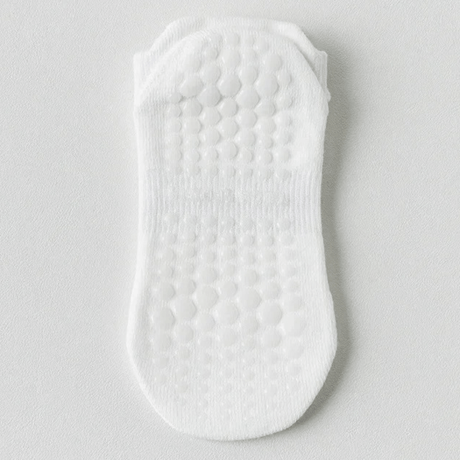 EaseMotion – Andningsbara Halkfria Yogastrumpor med Mjukt Grepp & Ventilerande Komfort