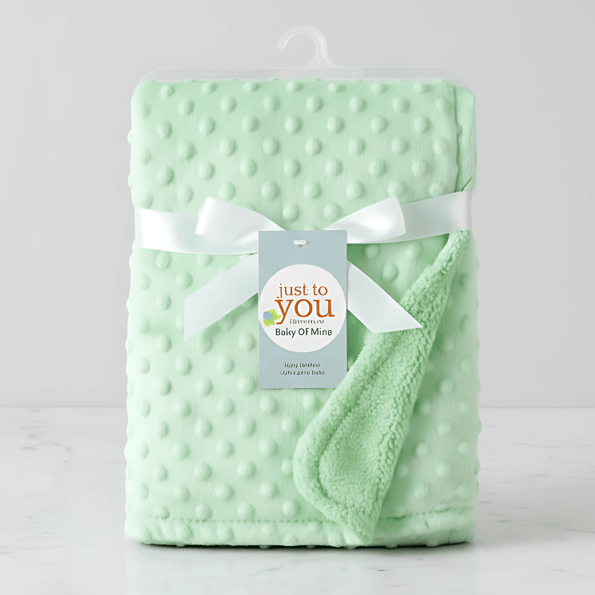 HushBlanket - Soft and Warm Fleece Baby Blanket with Thermal Effect for Newborns and Toddlers